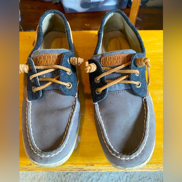 Chaussures Sperry Top-Sider Silver Belle - Taille 3.5 - Fille - Occasion